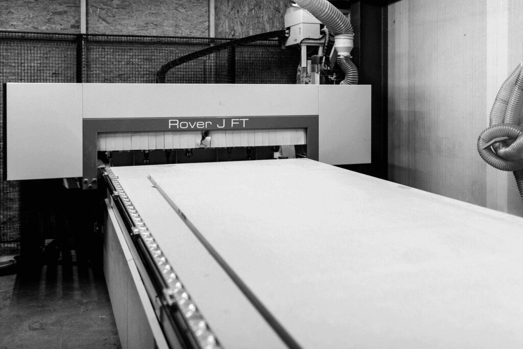 CNC machine in the PD Composites workshop