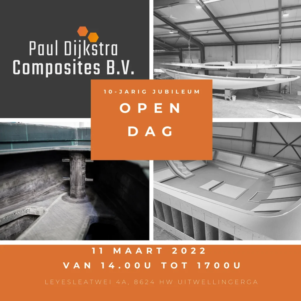Invitation to the Paul Dijkstra Composites open day