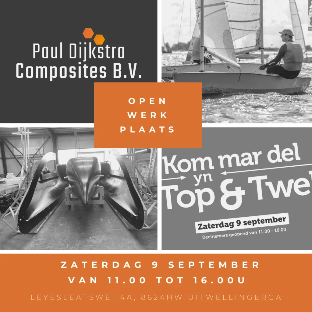 Announcement of the open workshop during Kom mar del in Top en Twel