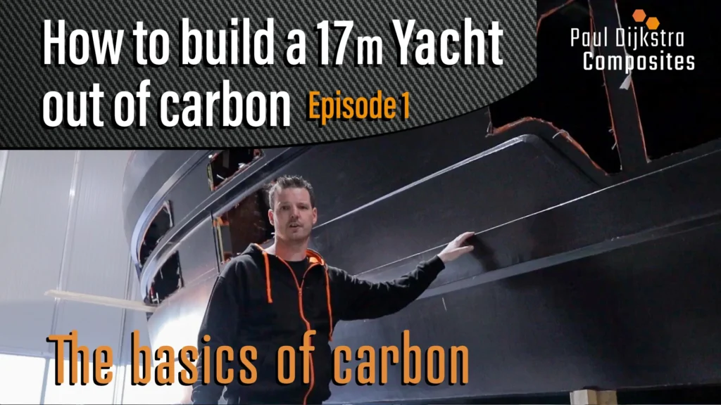 Video thumbnail about the basics of building a carbon yacht